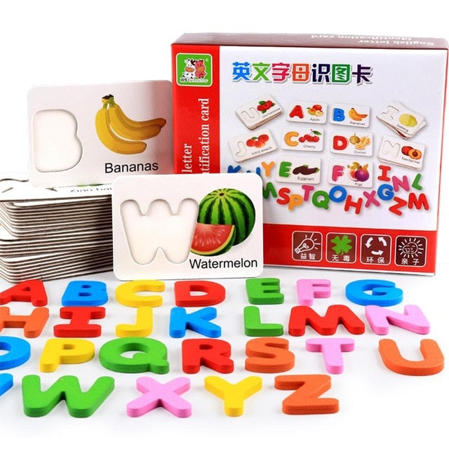 Kids Mathematical Classification Toy in a Wooden Box for Cognitive Matching