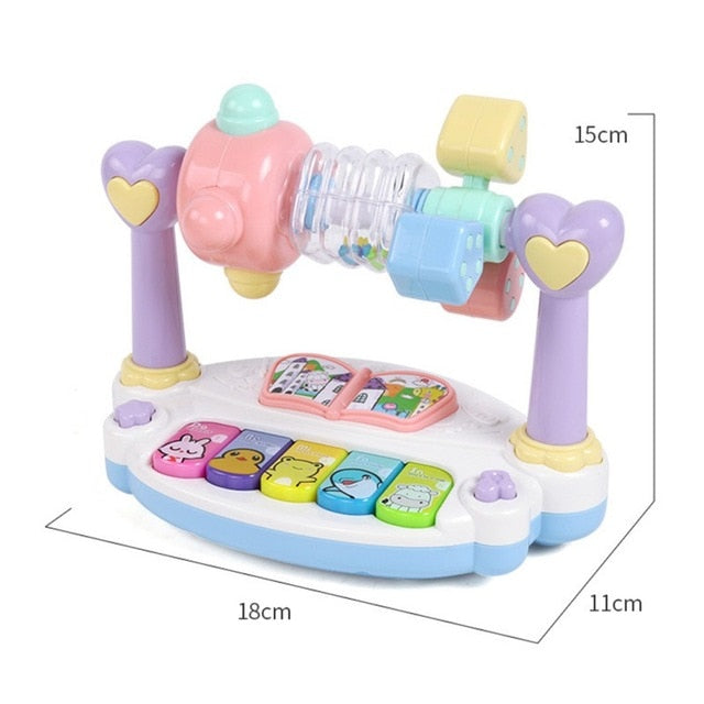 Mutilfunctional Kids Musical Instrument Toy Baby Flash Piano