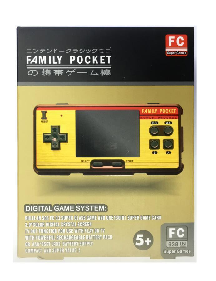 Handheld Game Player Family Pocket