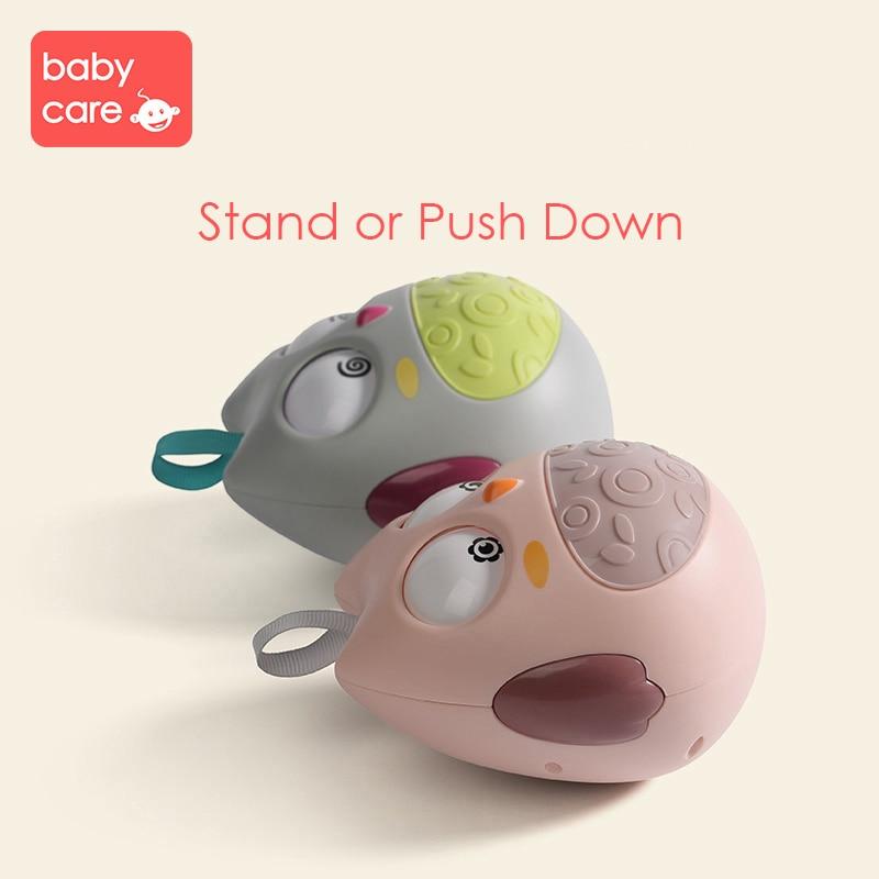 Cute Baby Rattles Tumbler Roly-Poly Owl Cartoon Toy