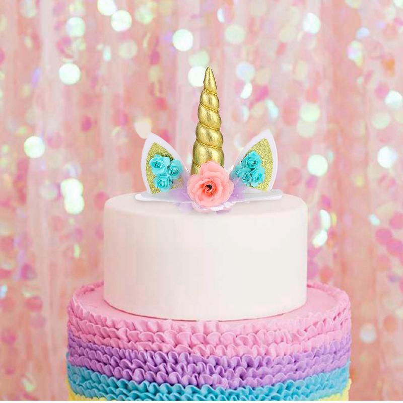 Unicorn Cake Topper Ideal for Birthday Party Baby Shower