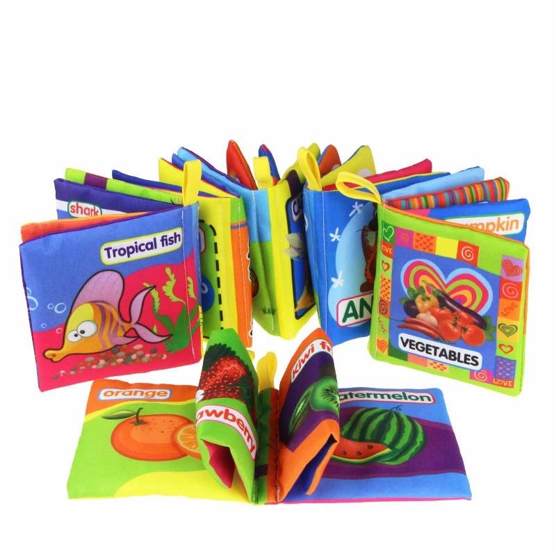 Cloth Baby Book Intelligence Development Educational Toy