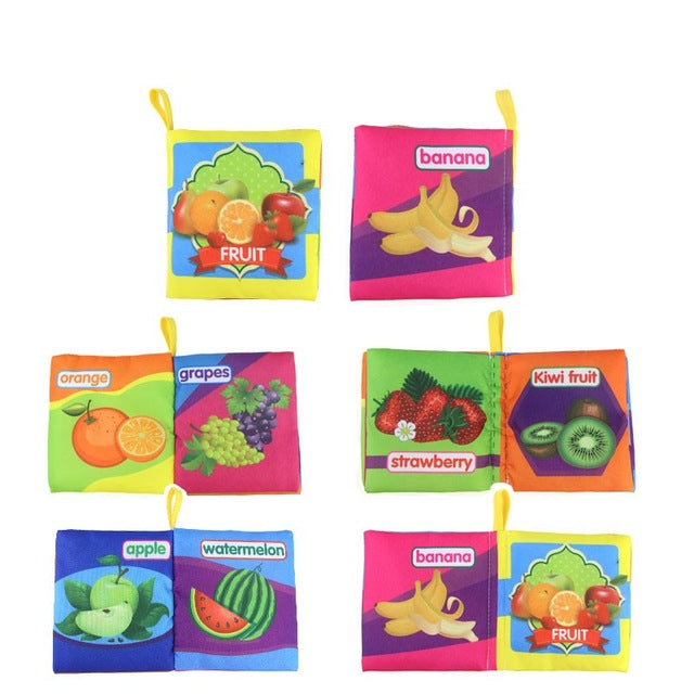 Cloth Baby Book Intelligence Development Educational Toy